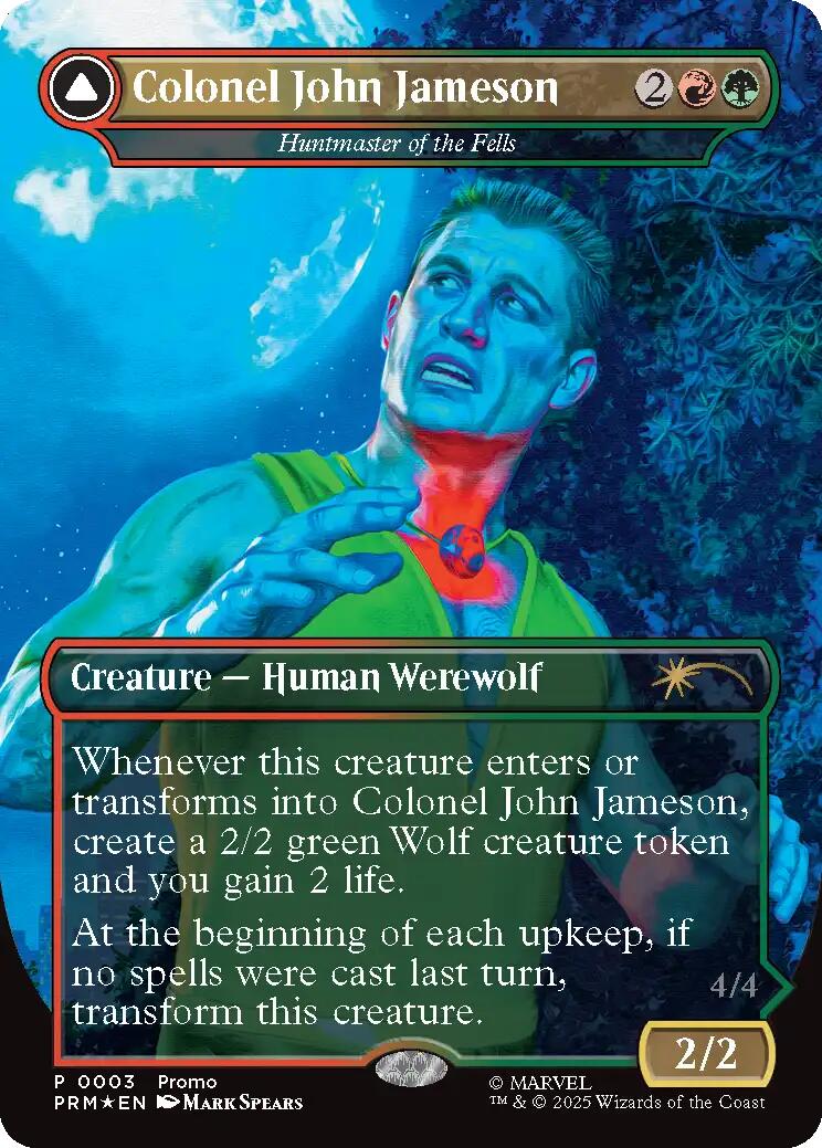 Colonel John Jameson - Huntmaster of the Fells (Borderless) [Media Promos] | Spectrum Games