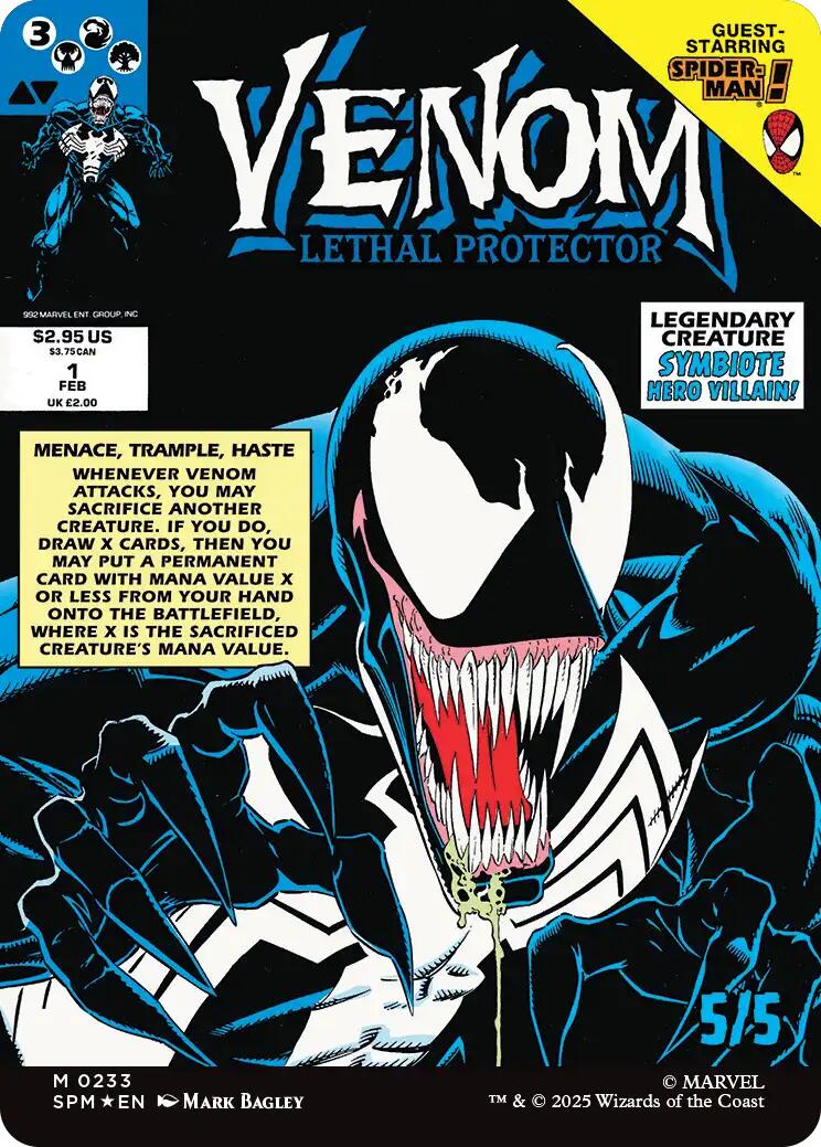 Eddie Brock (0233) (Borderless) [Marvel's Spider-Man] | Spectrum Games