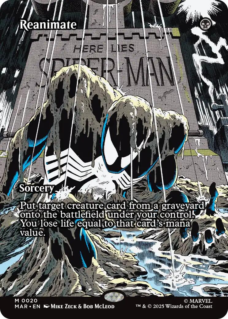 Reanimate (Borderless) [Marvel's Spider-Man: Eternal-Legal] | Spectrum Games