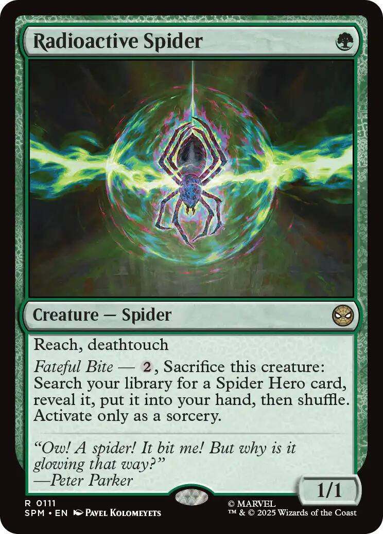 Radioactive Spider [Marvel's Spider-Man] | Spectrum Games