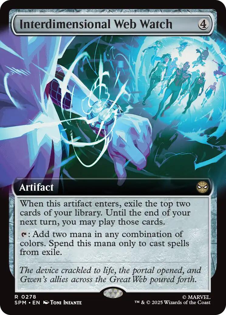 Interdimensional Web Watch (Extended Art) [Marvel's Spider-Man] | Spectrum Games