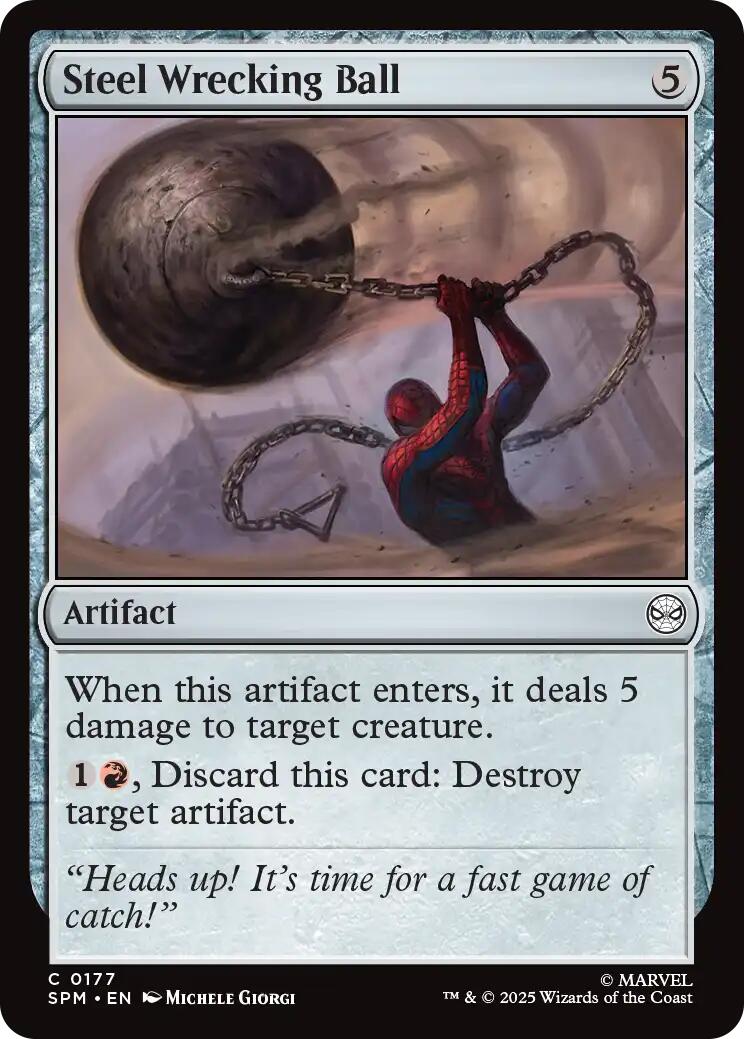 Steel Wrecking Ball [Marvel's Spider-Man] | Spectrum Games