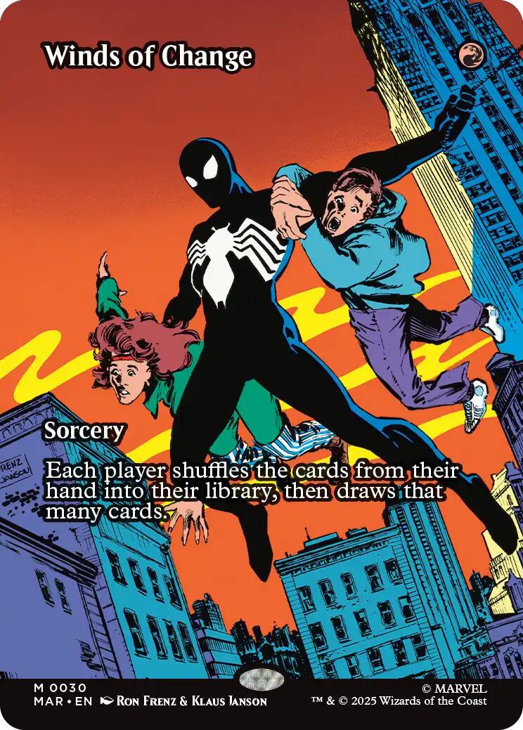 Winds of Change (Borderless) [Marvel's Spider-Man: Eternal-Legal] | Spectrum Games