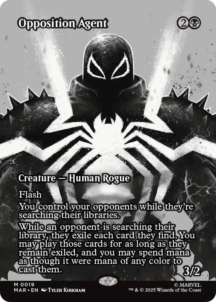Opposition Agent (Borderless) [Marvel's Spider-Man: Eternal-Legal] | Spectrum Games