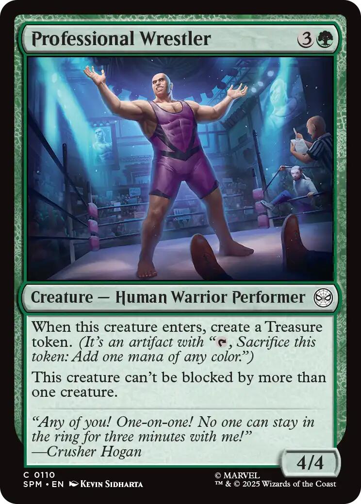 Professional Wrestler [Marvel's Spider-Man] | Spectrum Games