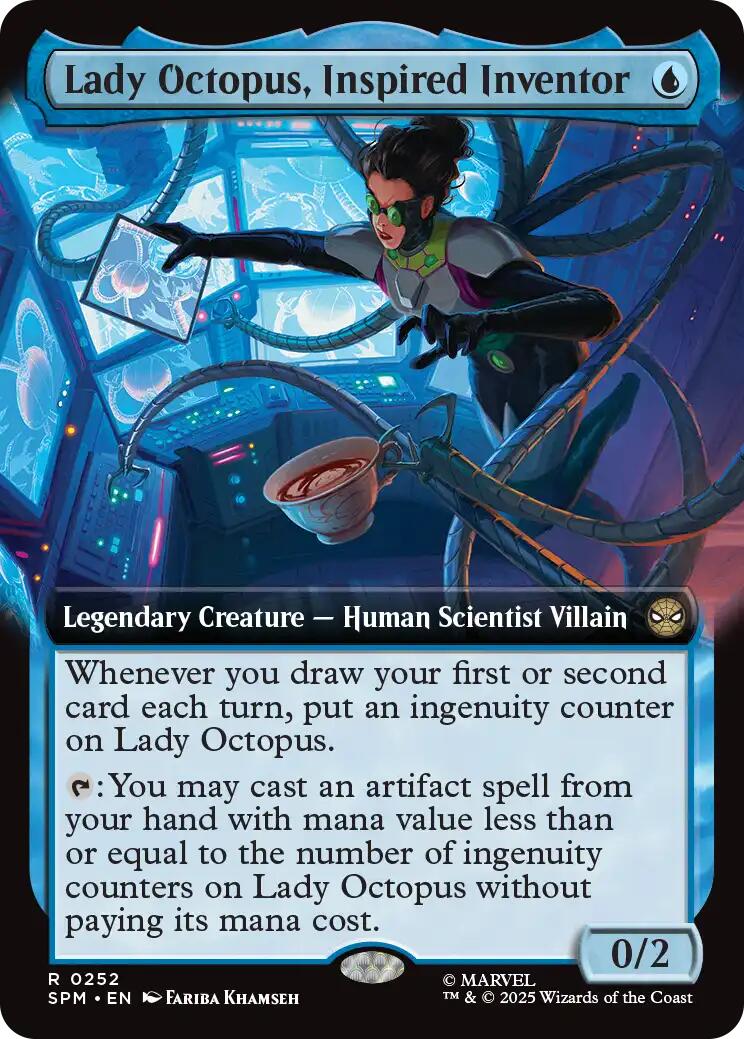 Lady Octopus, Inspired Inventor (Extended Art) [Marvel's Spider-Man] | Spectrum Games