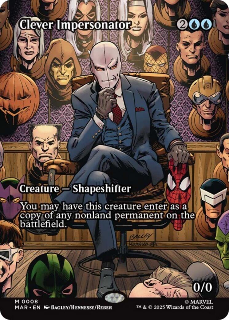 Clever Impersonator (Borderless) [Marvel's Spider-Man: Eternal-Legal] | Spectrum Games