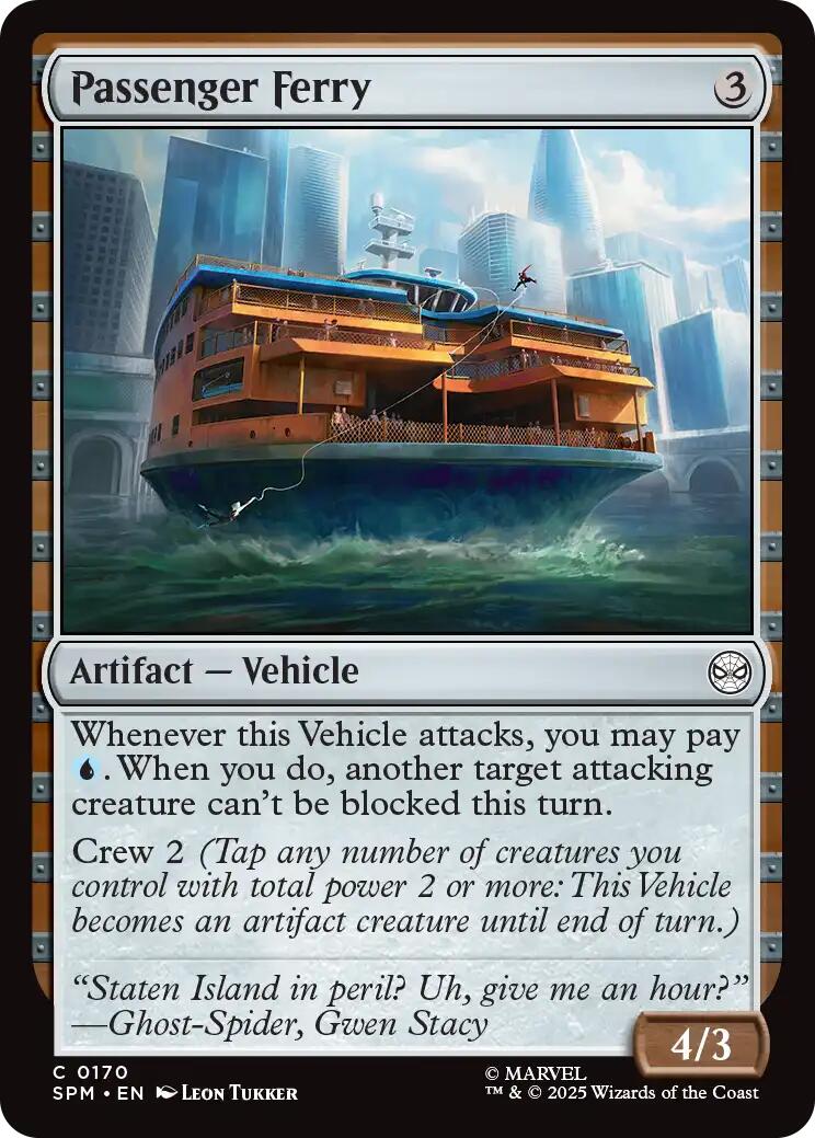 Passeneger Ferry [Marvel's Spider-Man] | Spectrum Games