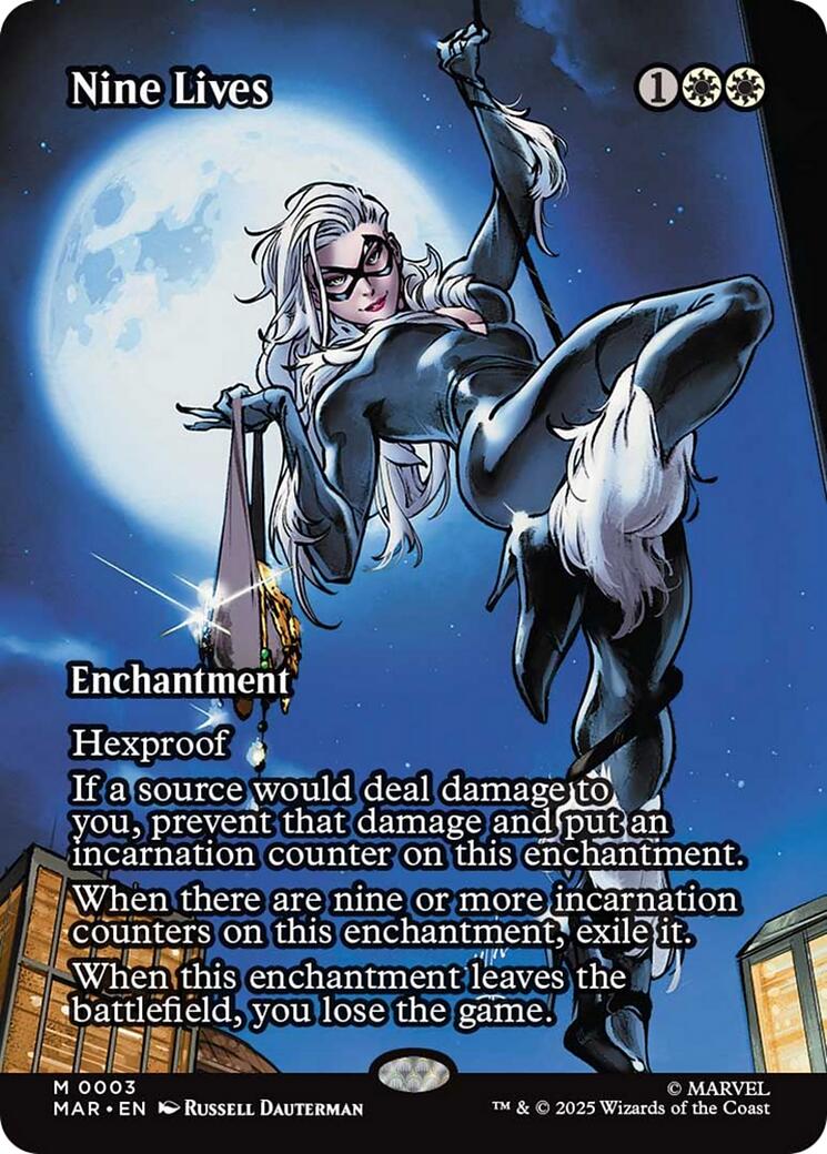 Nine Lives (Borderless) [Marvel Universe: Eternal-Legal] | Spectrum Games