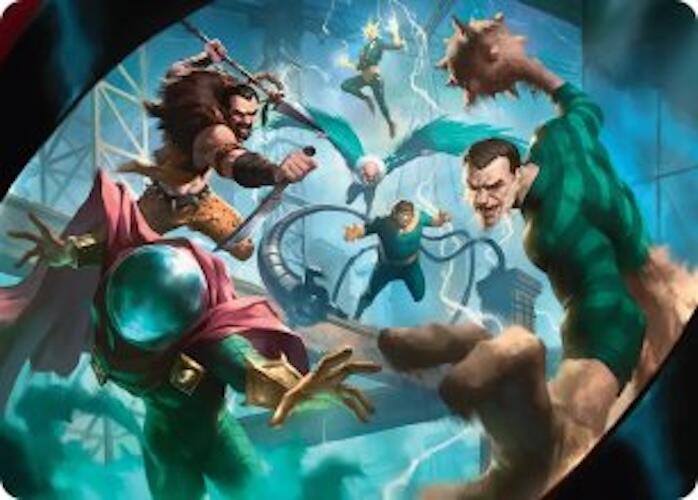 Behold the Sinister Six! Art Card (7/54) [Marvel's Spider-Man Art Series] | Spectrum Games