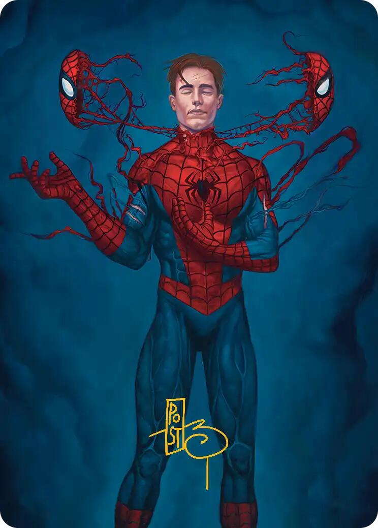 Secret Identity Art Card (Gold-Stamped Signature) [Marvel's Spider-Man Art Series] | Spectrum Games