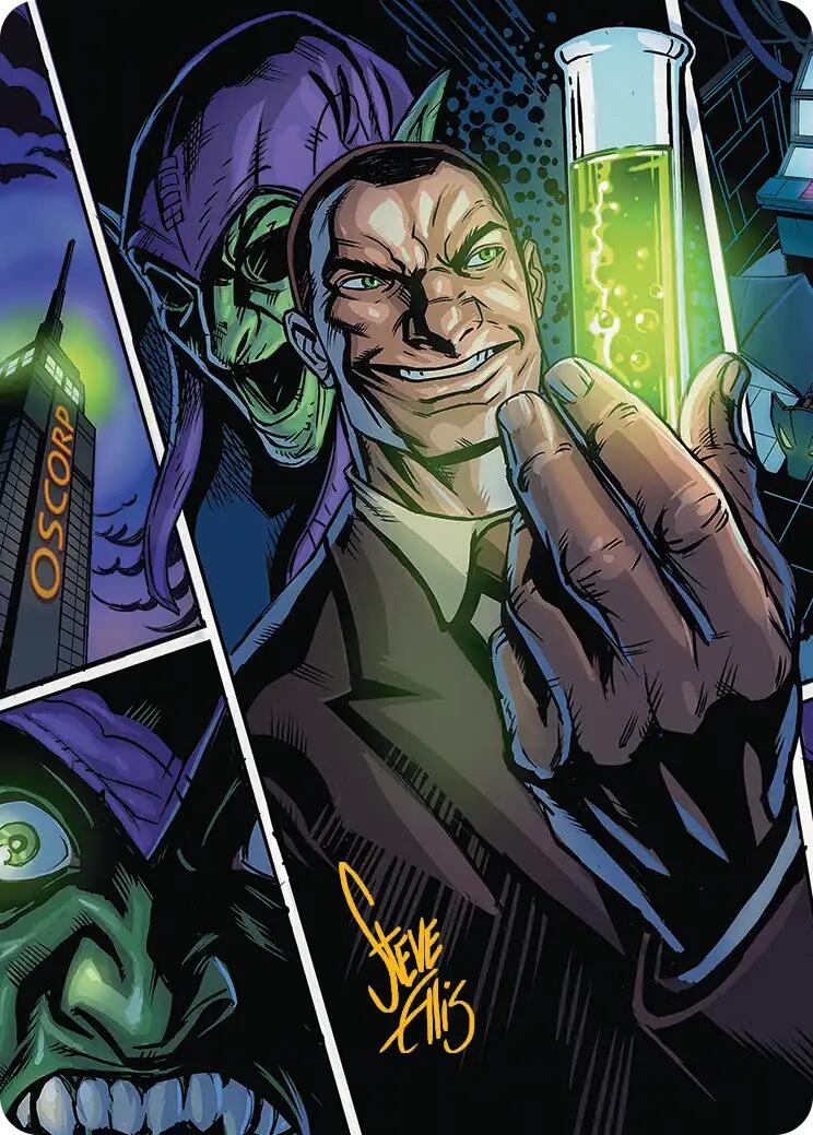 Norman Osborn Art Card (Gold-Stamped Signature) [Marvel's Spider-Man Art Series] | Spectrum Games