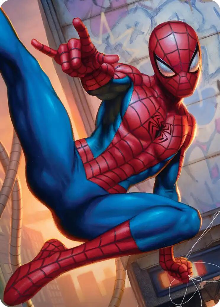 Sensational Spider-Man Art Card [Marvel's Spider-Man Art Series] | Spectrum Games