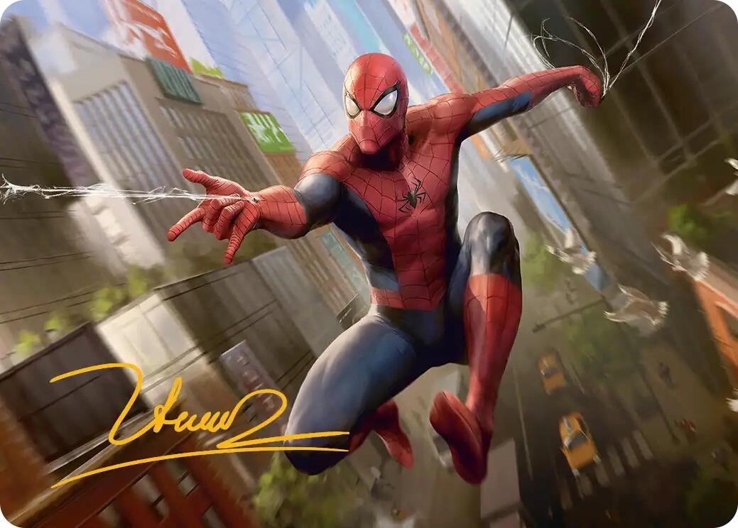 Amazing Spider-Man Art Card (24/54) (Gold-Stamped Signature) [Marvel's Spider-Man Art Series] | Spectrum Games