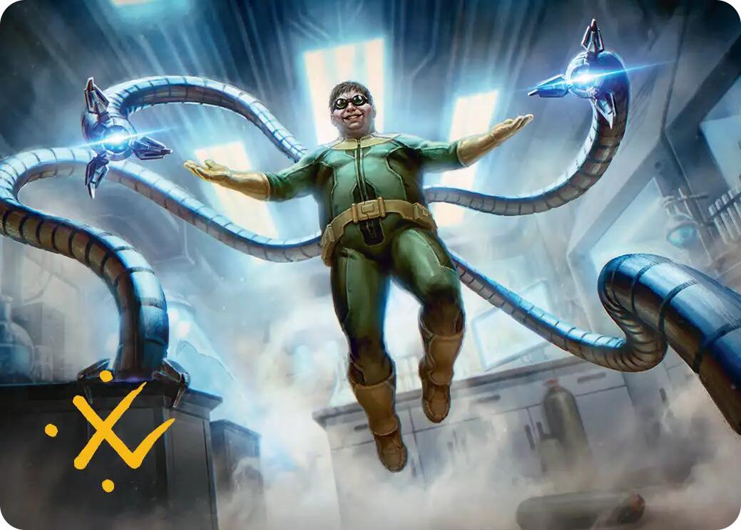 Doctor Octopus, Master Planner Art Card (25/54) (Gold-Stamped Signature) [Marvel's Spider-Man Art Series] | Spectrum Games