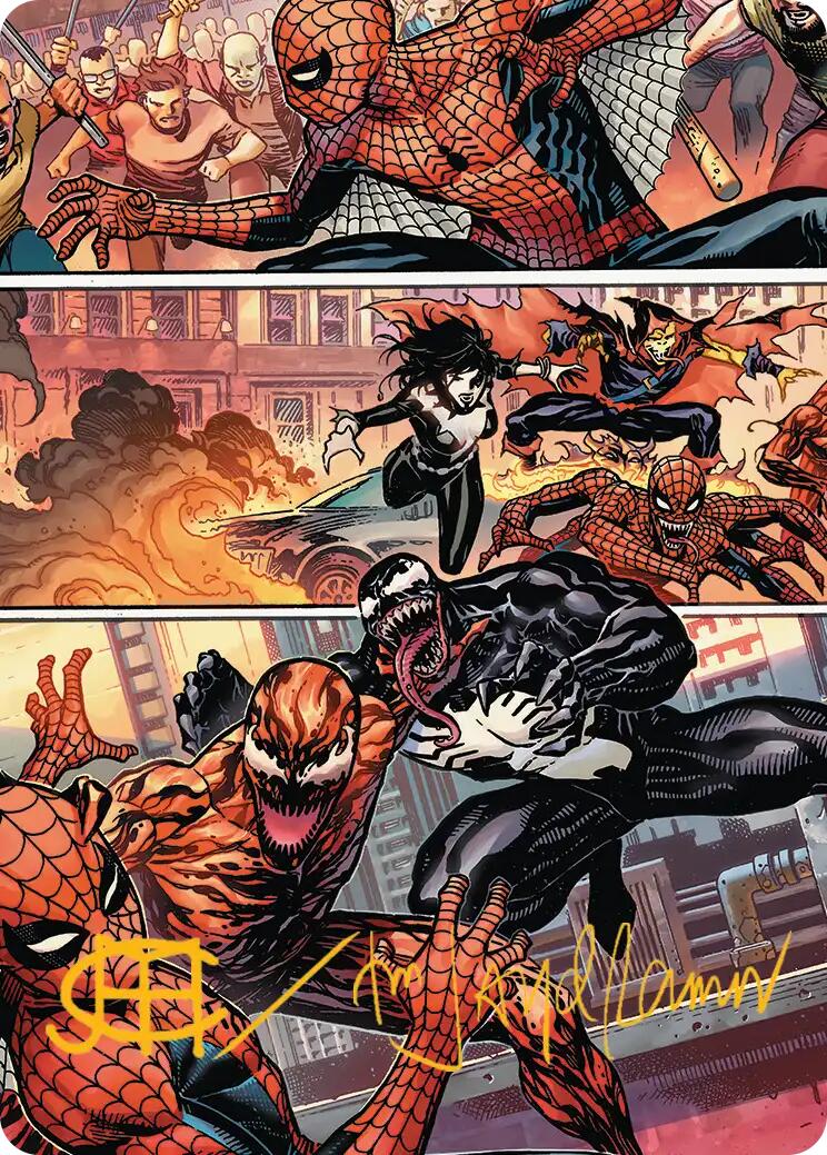 Maximum Carnage Art Card (Gold-Stamped Signature) [Marvel's Spider-Man Art Series] | Spectrum Games