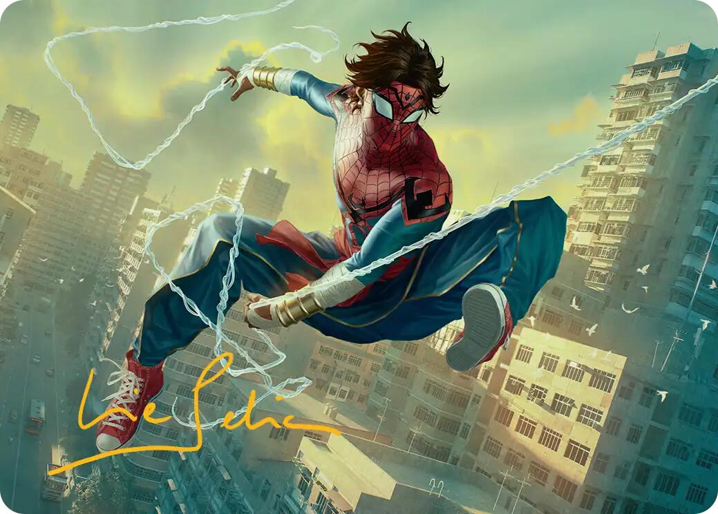Spider-Man India Art Card (Gold-Stamped Signature) [Marvel's Spider-Man Art Series] | Spectrum Games