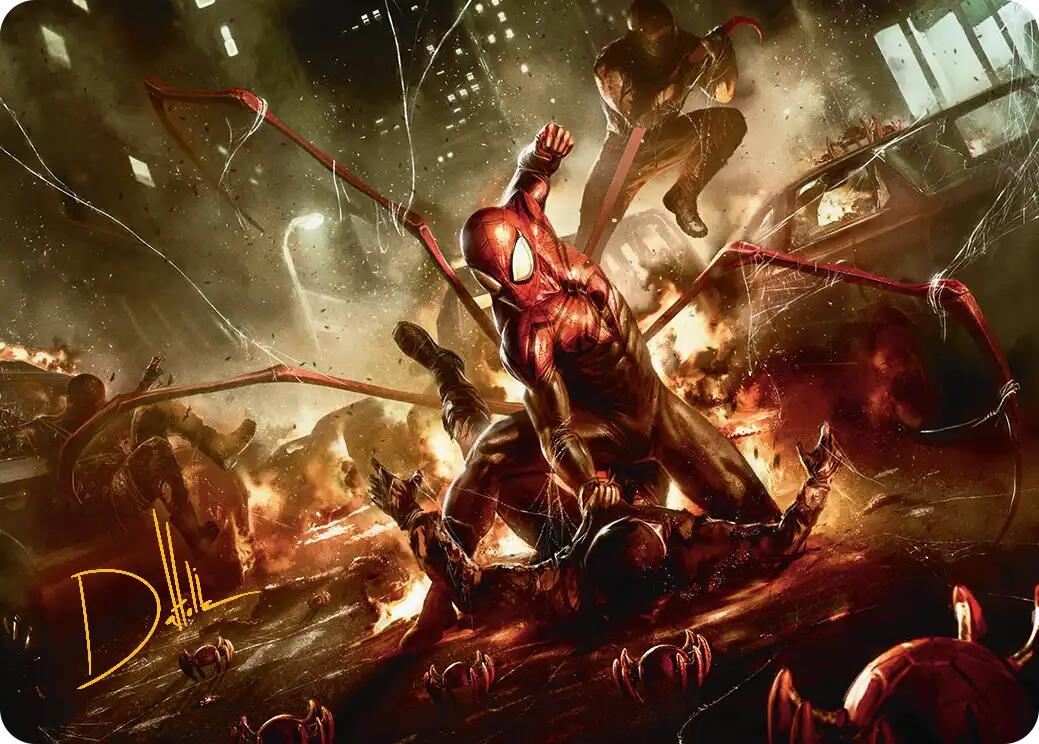 Superior Spider-Man Art Card (Gold-Stamped Signature) [Marvel's Spider-Man Art Series] | Spectrum Games