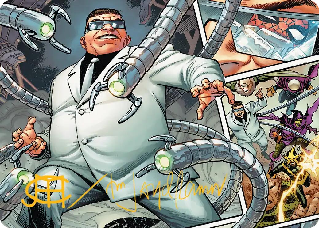 Doctor Octopus, Master Planner Art Card (48/54) (Gold-Stamped Signature) [Marvel's Spider-Man Art Series] | Spectrum Games