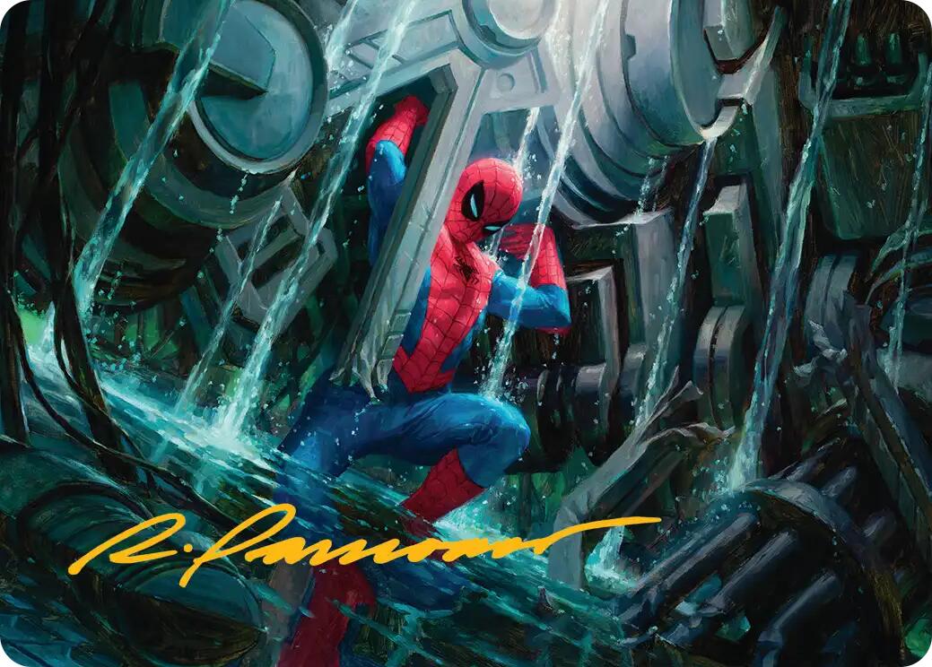 Strength of Will Art Card (Gold-Stamped Signature) [Marvel's Spider-Man Art Series] | Spectrum Games