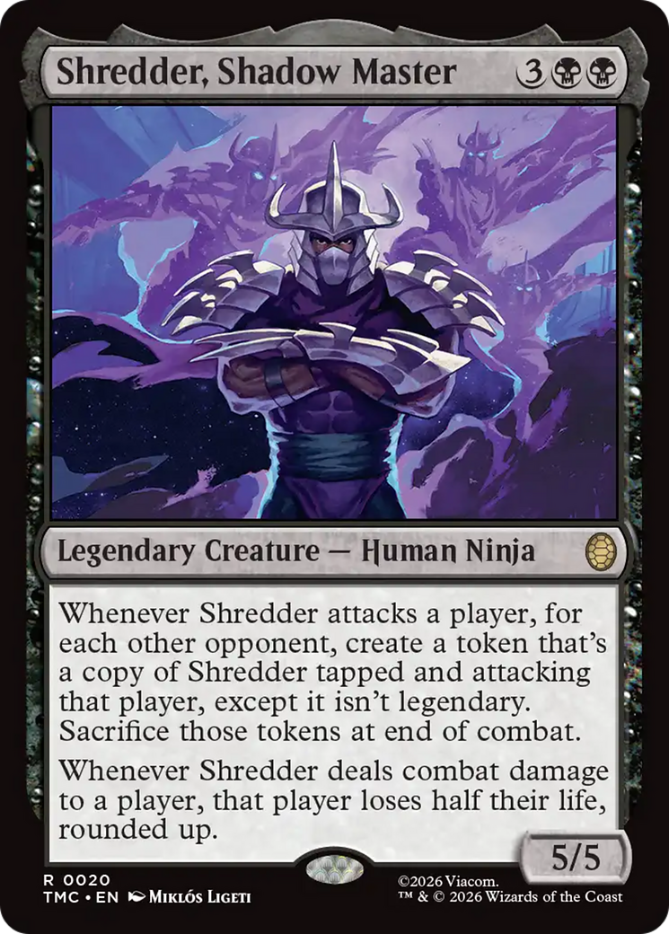 Shredder, Shadow Master [Teenage Mutant Ninja Turtles Commander] | Spectrum Games