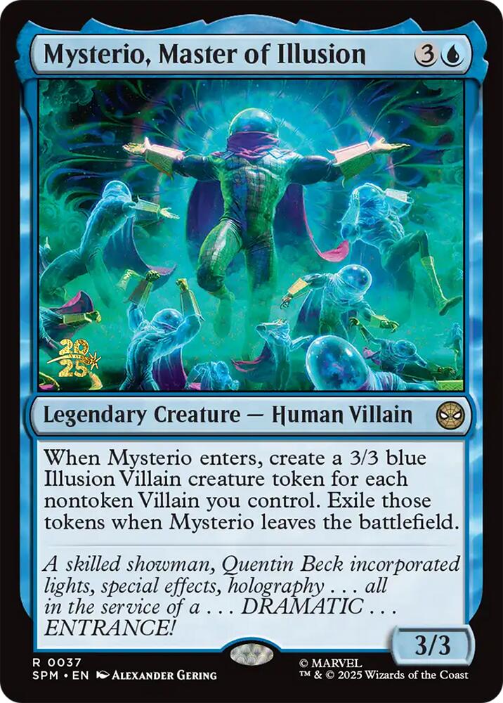 Mysterio, Master of Illusion [Marvel's Spider-Man Prerelease Promos] | Spectrum Games
