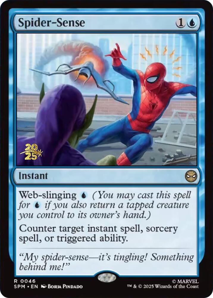 Spider-Sense [Marvel's Spider-Man Prerelease Promos] | Spectrum Games