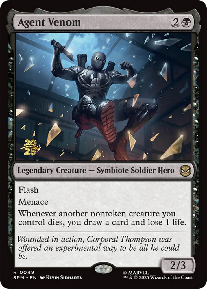 Agent Venom [Marvel's Spider-Man Prerelease Promos] | Spectrum Games