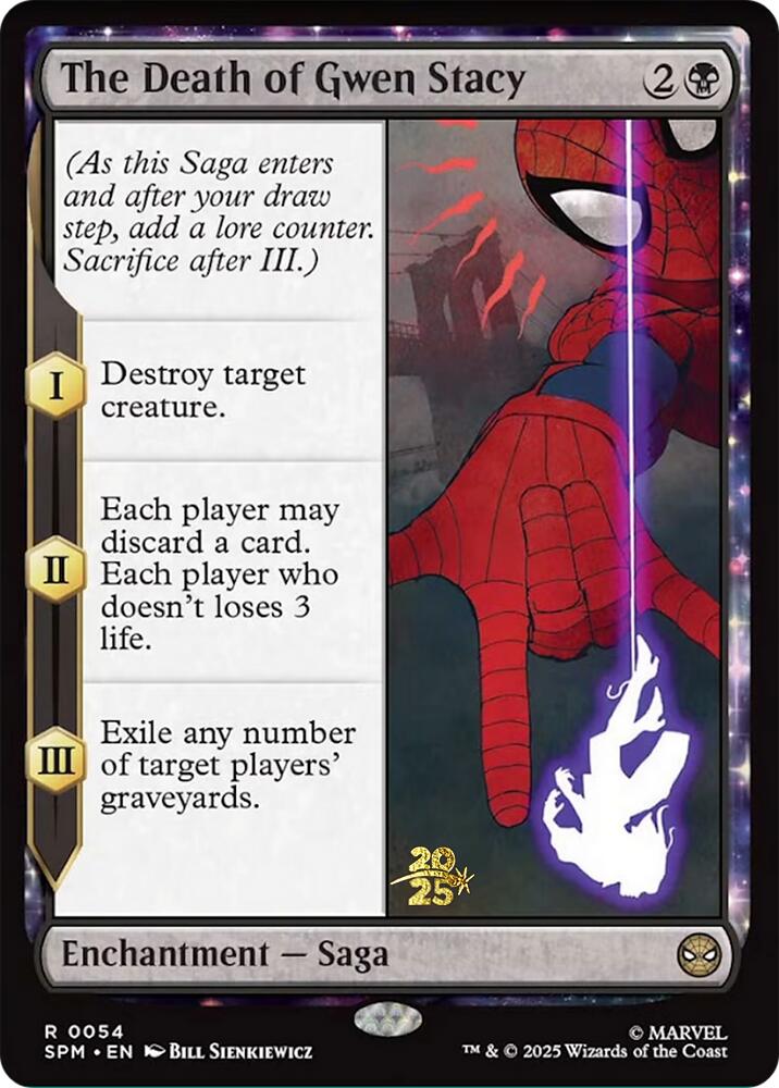 The Death of Gwen Stacy [Marvel's Spider-Man Prerelease Promos] | Spectrum Games