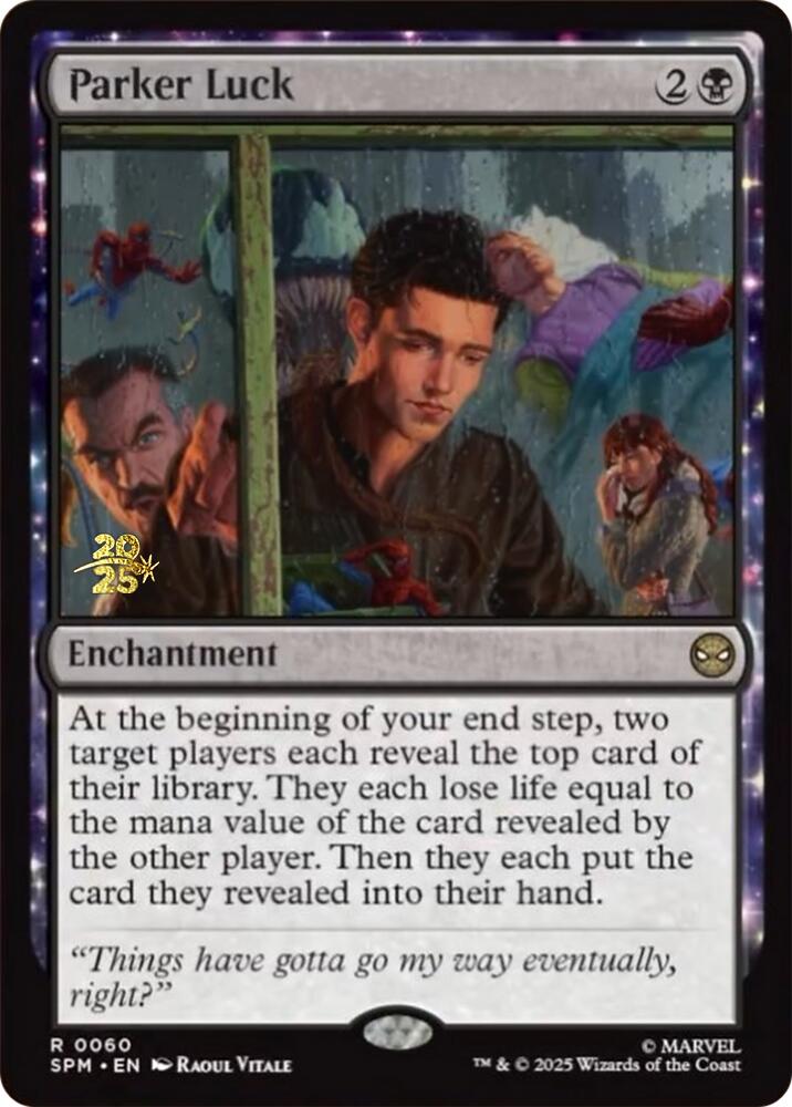 Parker Luck [Marvel's Spider-Man Prerelease Promos] | Spectrum Games