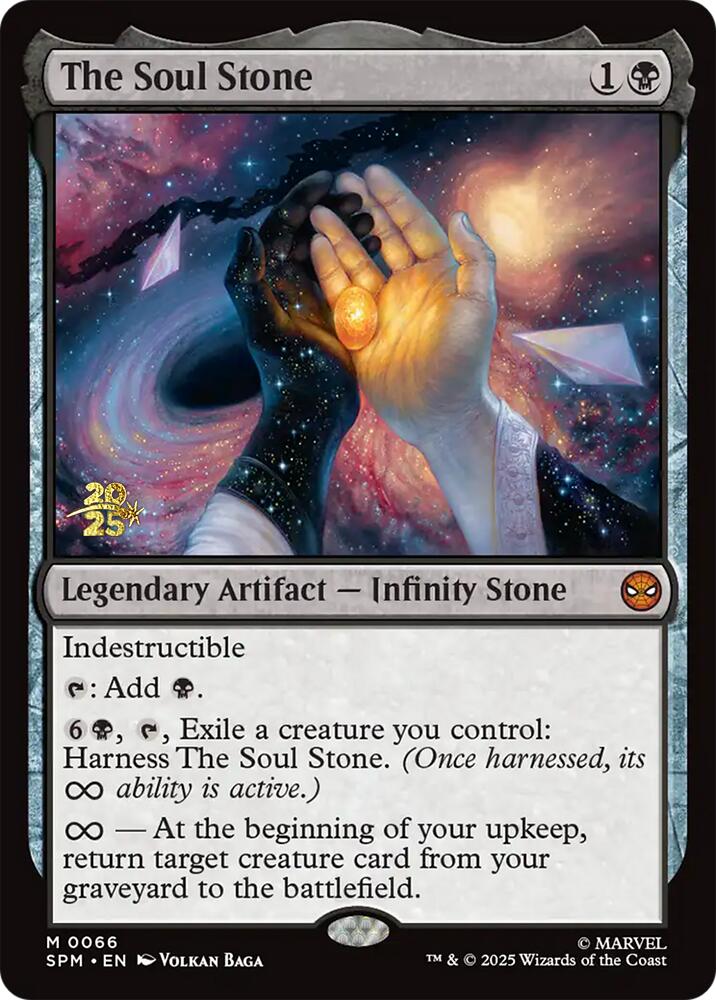 The Soul Stone [Marvel's Spider-Man Prerelease Promos] | Spectrum Games