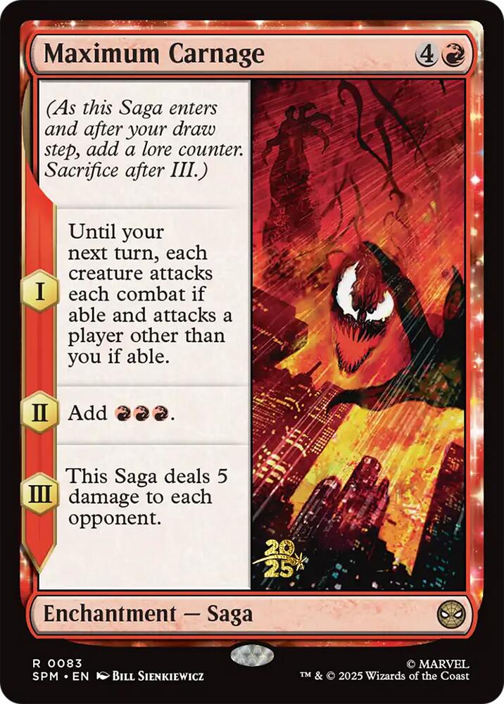 Maximum Carnage [Marvel's Spider-Man Prerelease Promos] | Spectrum Games