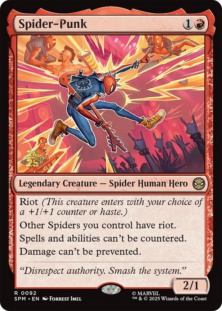 Spider-Punk [Marvel's Spider-Man Prerelease Promos] | Spectrum Games