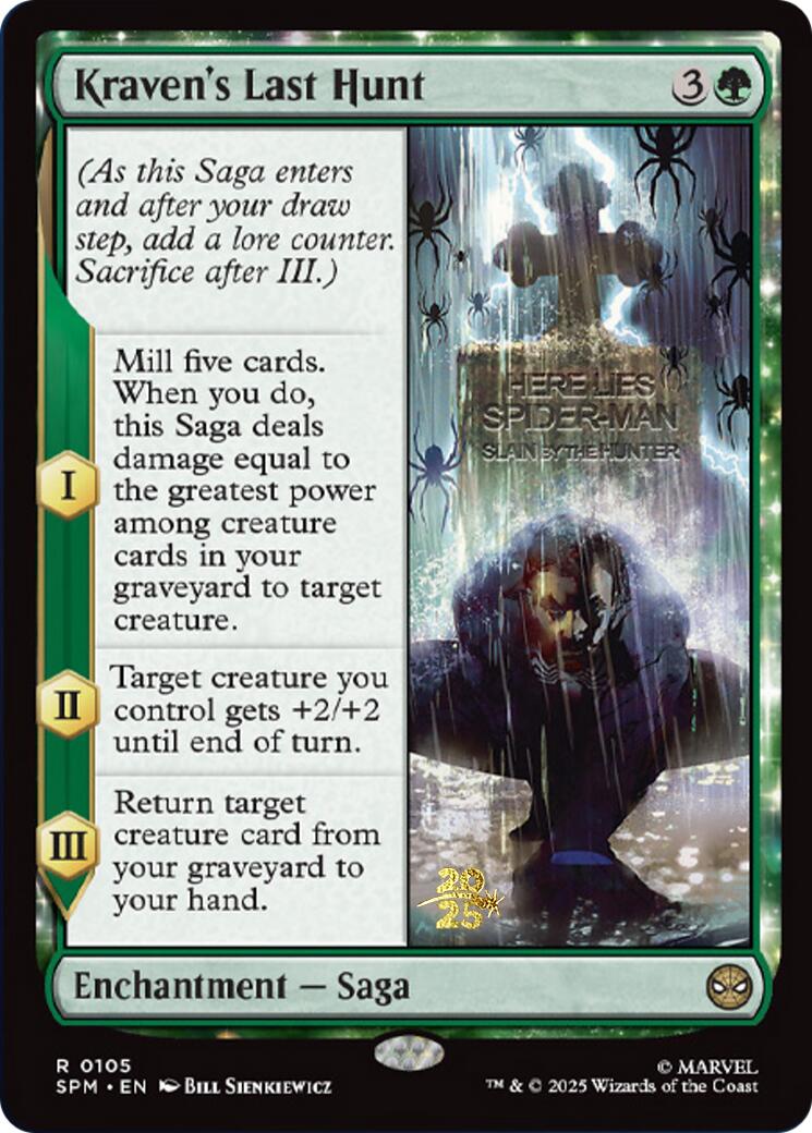 Kraven's Last Hunt [Marvel's Spider-Man Prerelease Promos] | Spectrum Games