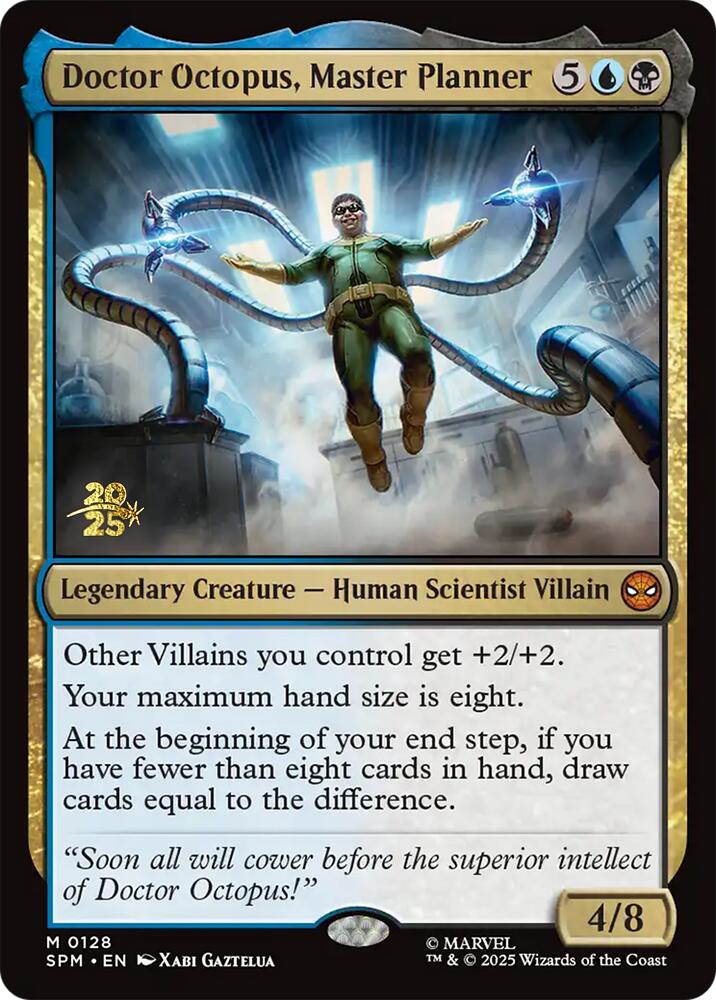Doctor Octopus, Master Planner [Marvel's Spider-Man Prerelease Promos] | Spectrum Games