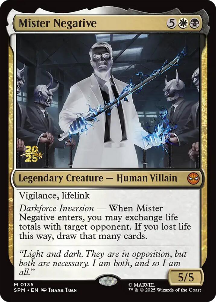 Mister Negative [Marvel's Spider-Man Prerelease Promos] | Spectrum Games