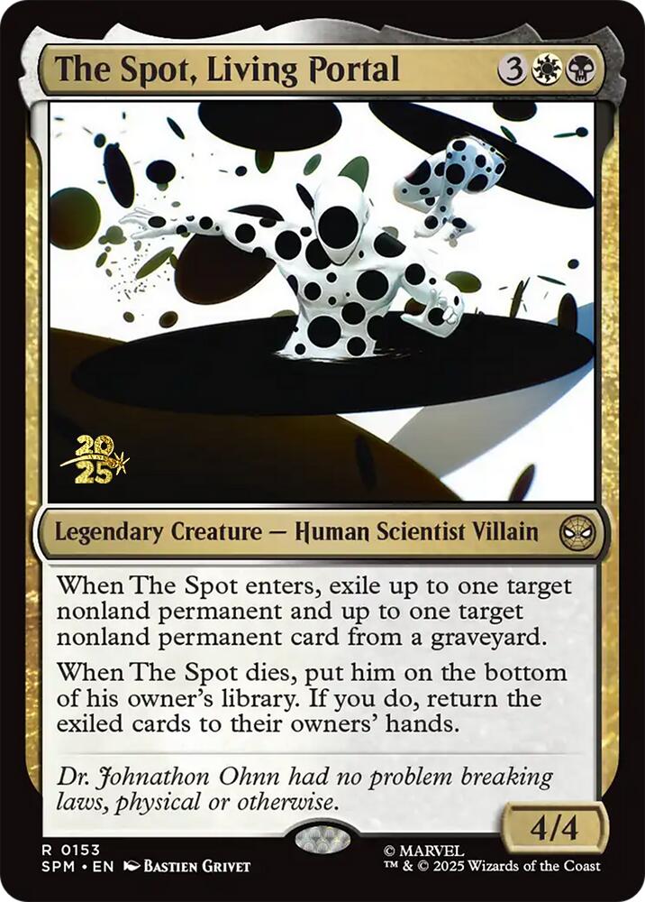 The Spot, Living Portal [Marvel's Spider-Man Prerelease Promos] | Spectrum Games