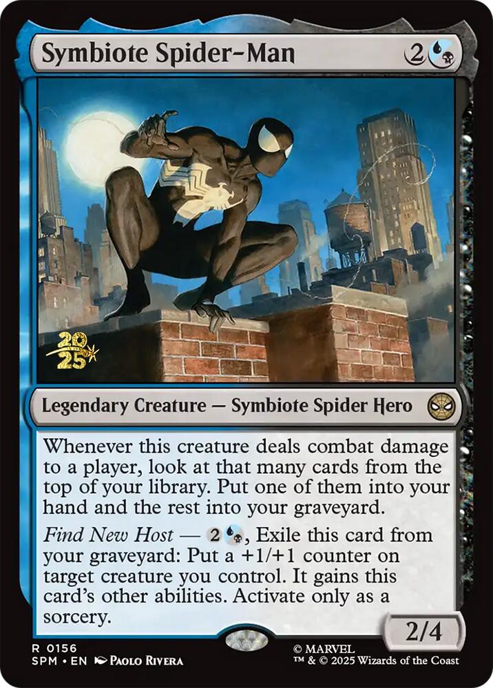 Symbiote Spider-Man [Marvel's Spider-Man Prerelease Promos] | Spectrum Games