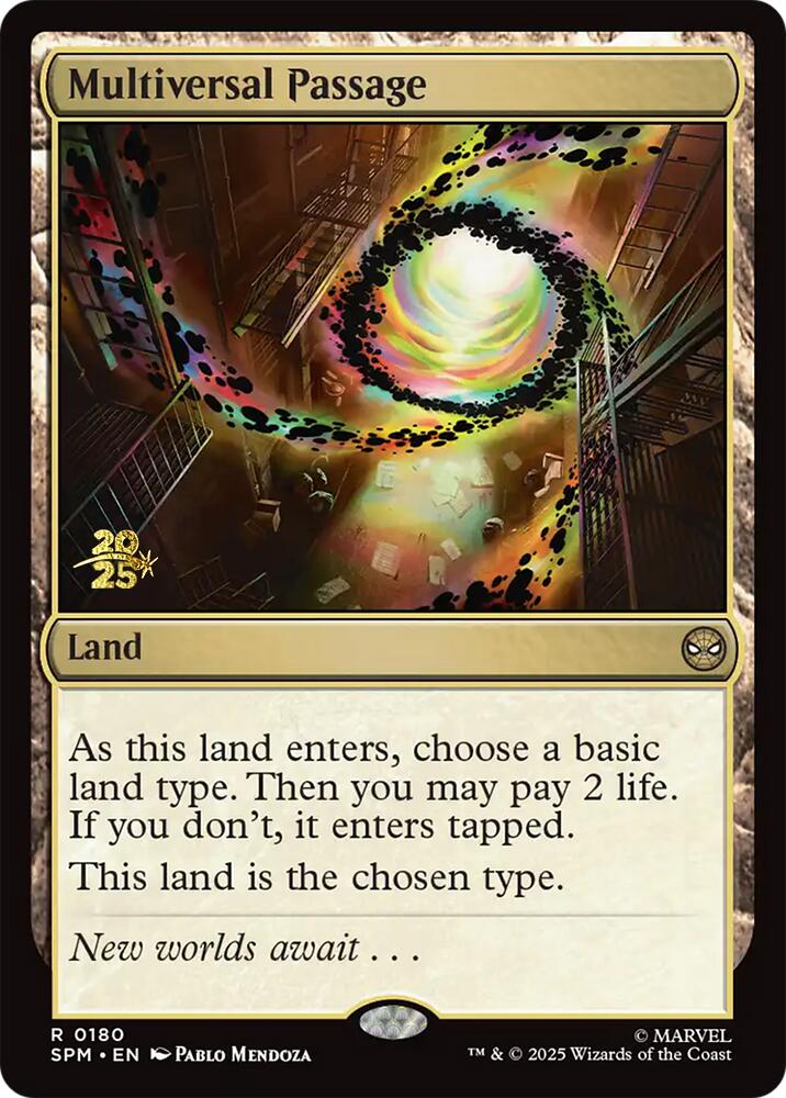 Multiversal Passage [Marvel's Spider-Man Prerelease Promos] | Spectrum Games