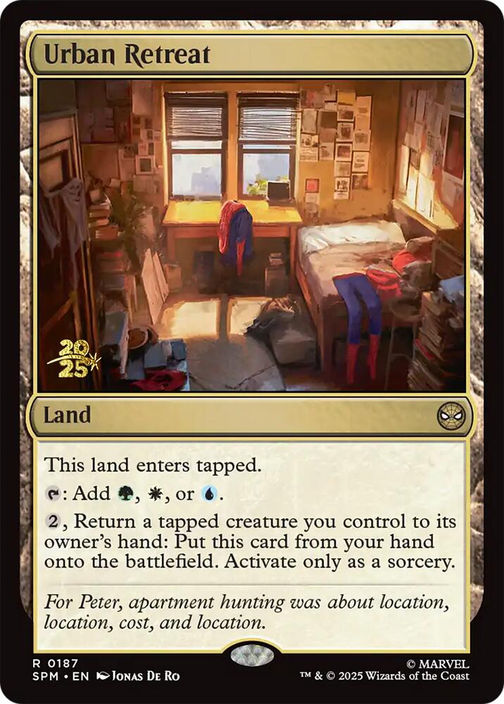 Urban Retreat [Marvel's Spider-Man Prerelease Promos] | Spectrum Games