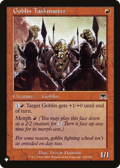 Goblin Taskmaster [The List Reprints] | Spectrum Games