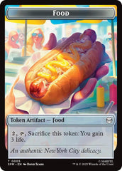 Food // Robot Double-Sided Token [Marvel's Spider-Man Tokens] | Spectrum Games