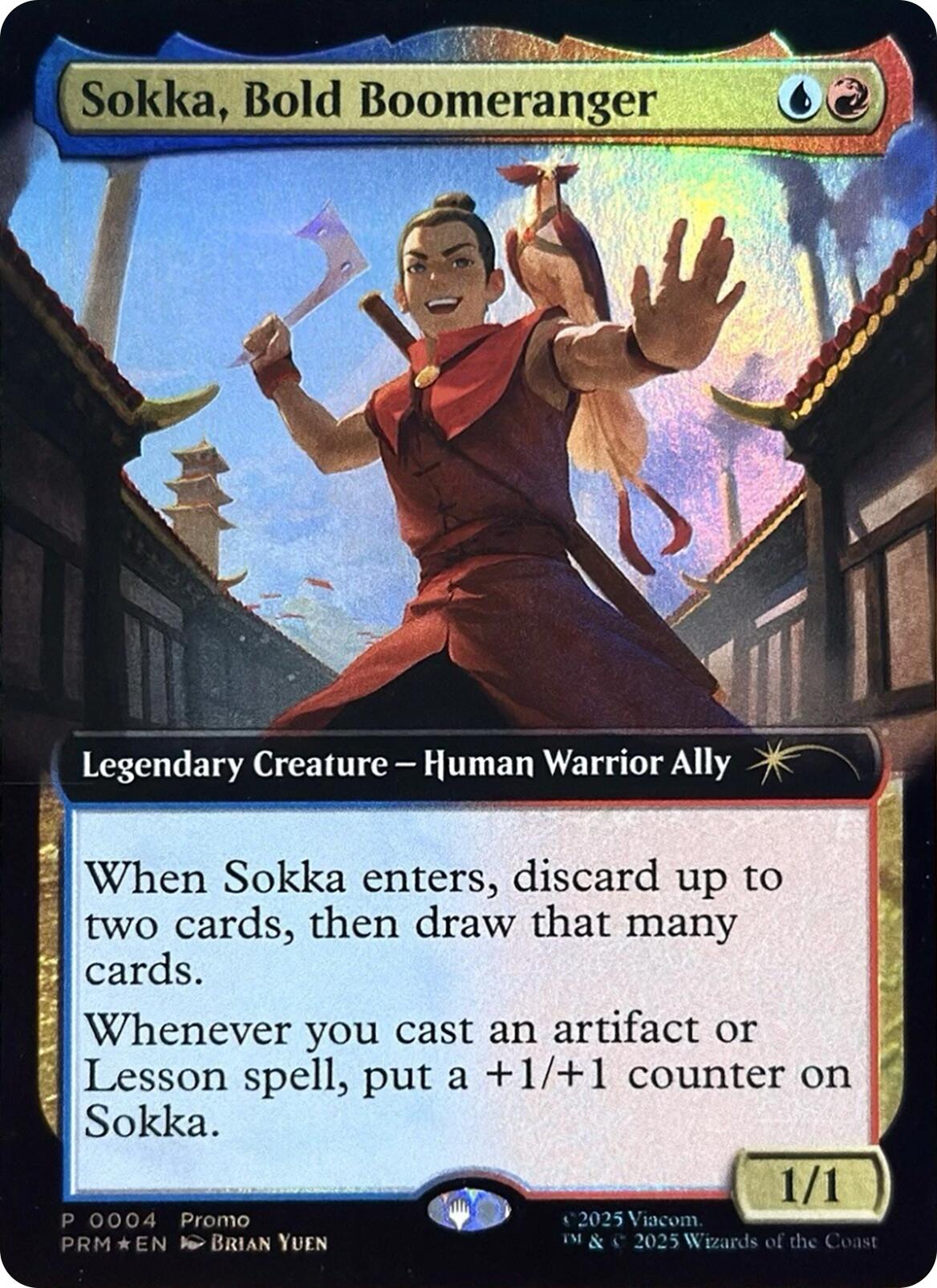 Sokka, Bold Boomeranger (Extended Art) [Media Promos] | Spectrum Games