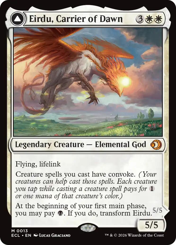 Eirdu, Carrier of Dawn [Lorwyn Eclipsed] | Spectrum Games