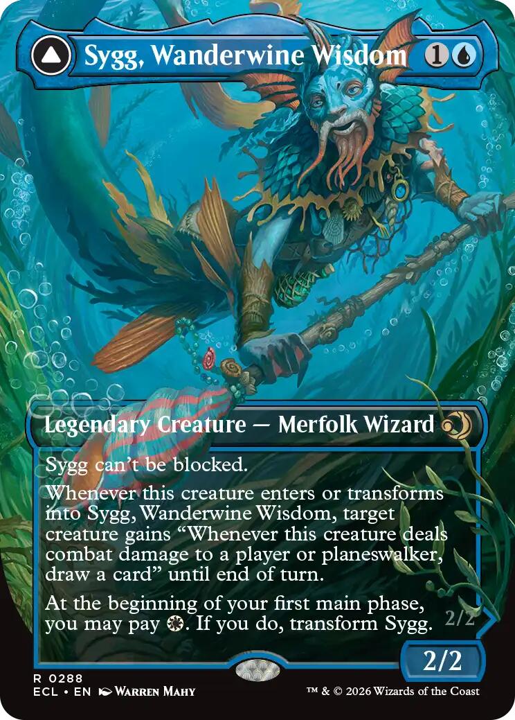 Sygg, Wanderwine Wisdom (Borderless) [Lorwyn Eclipsed] | Spectrum Games