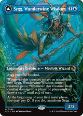 Sygg, Wanderwine Wisdom (Borderless) [Lorwyn Eclipsed] | Spectrum Games