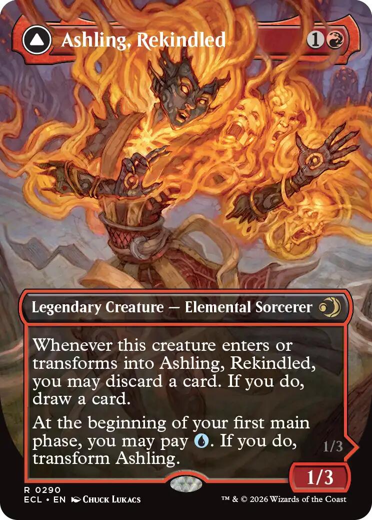 Ashling, Rekindled (Borderless) [Lorwyn Eclipsed] | Spectrum Games