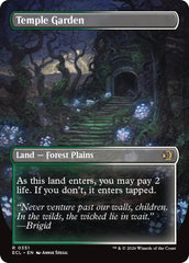 Temple Garden (Borderless) [Lorwyn Eclipsed] | Spectrum Games