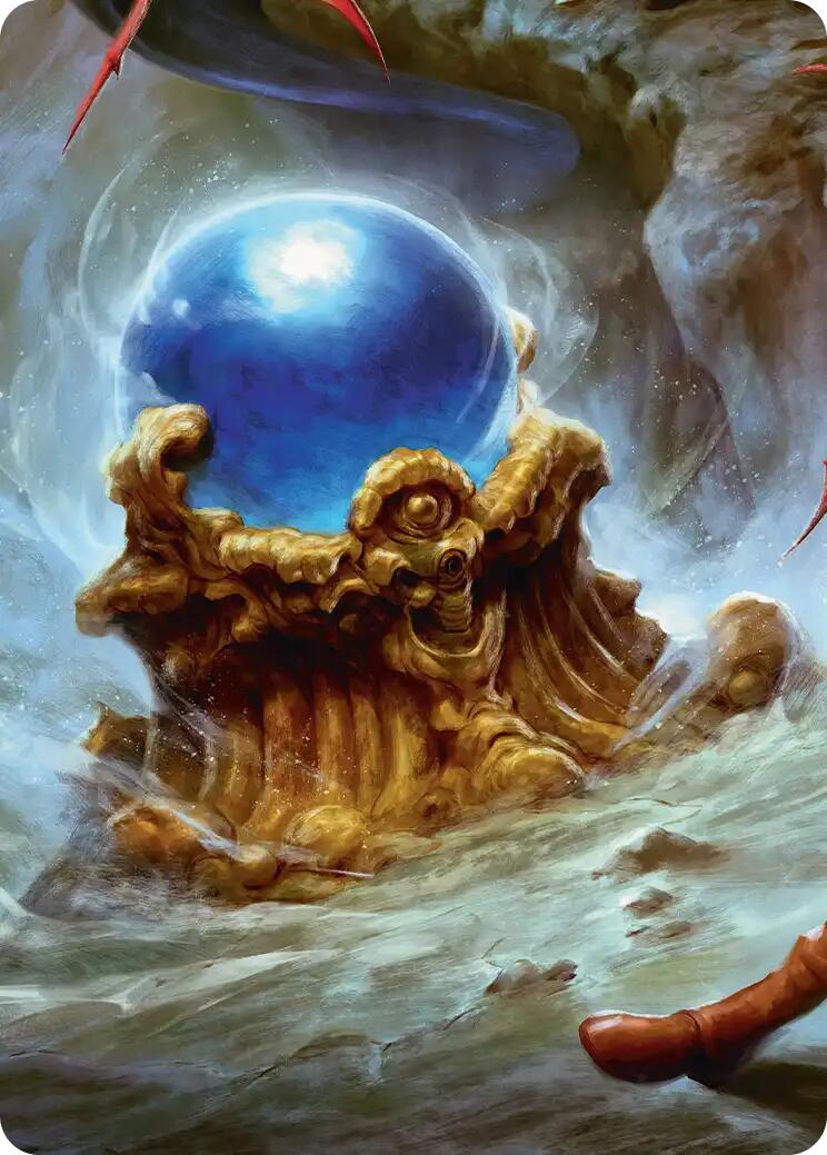 Chaos Shrine's Black Crystal Scene Art Card [FINAL FANTASY Art Series] | Spectrum Games