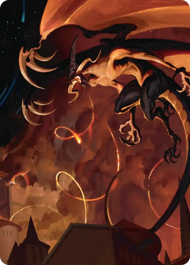 Mega Flare Scene Art Card [FINAL FANTASY Art Series] | Spectrum Games